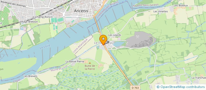localisation de l'entreprise SCI FROUIN à MONTREVAULT-SUR-EVRE
