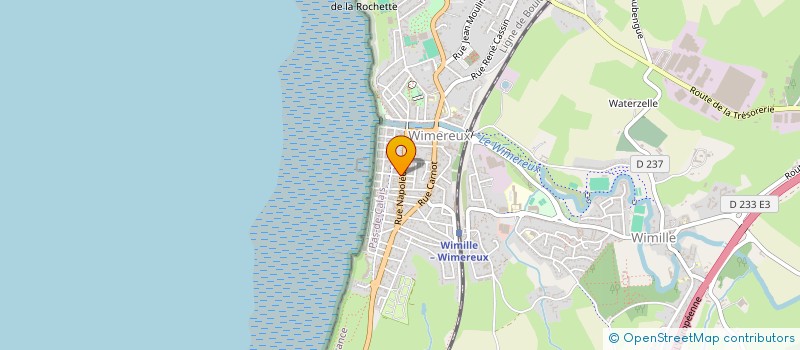 localisation de l'entreprise SCI FROZEN CINQ  WIMEREUX