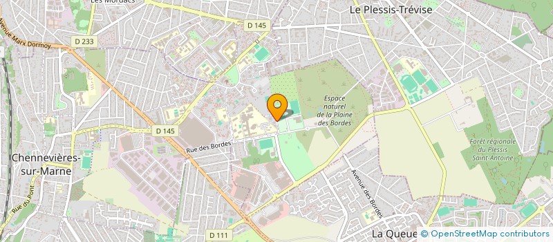 localisation de l'entreprise SCI FRSR  CHENNEVIERES-SUR-MARNE