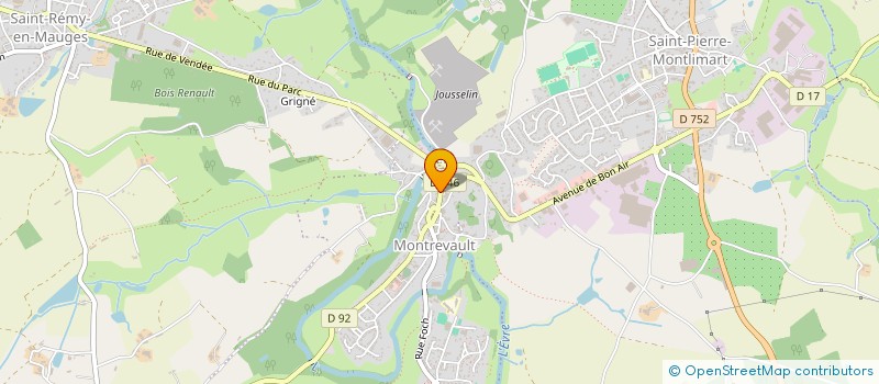 localisation de l'entreprise SCI FRUGES à MAUGES-SUR-LOIRE