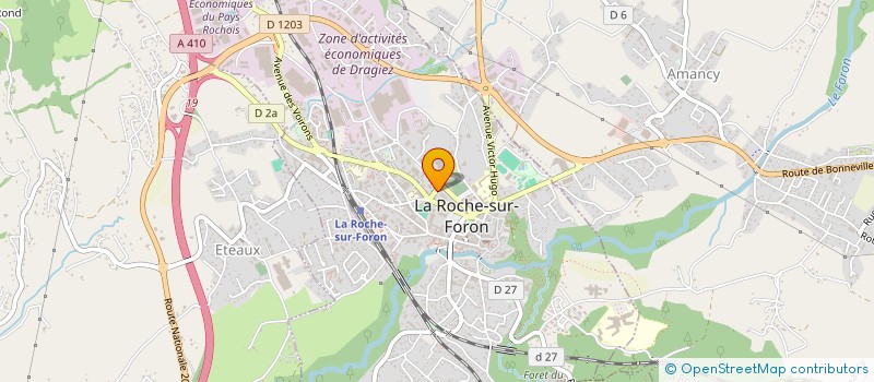 localisation de l'entreprise SCI FRUITIEREDE MOUSSY NP  LA ROCHE-SUR-FORON