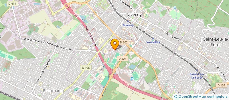 localisation de l'entreprise SCI FRUMEN  TAVERNY