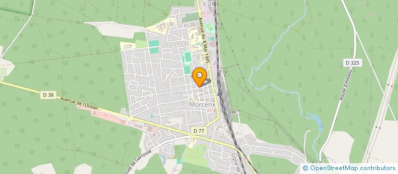 localisation de l'entreprise SCI FRUS  MORCENX-LA-NOUVELLE