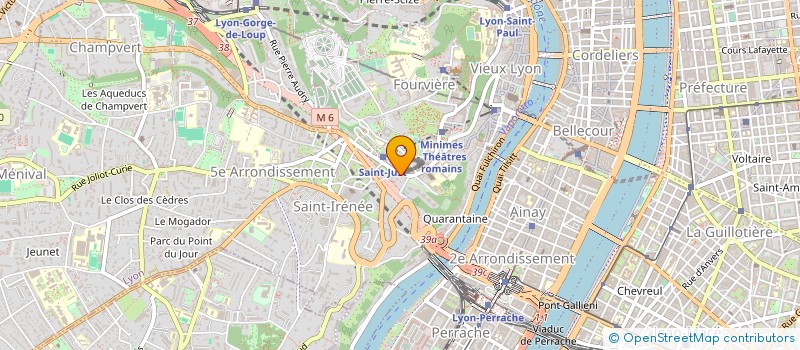 localisation de l'entreprise SCI FRUTTERO  LYON