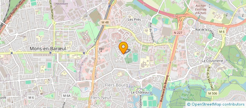 localisation de l'entreprise SCI FS CROIX à VILLENEUVE-D'ASCQ