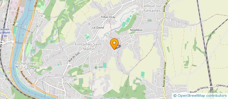 localisation de l'entreprise SCI FSB 152  FONTAINES-SAINT-MARTIN