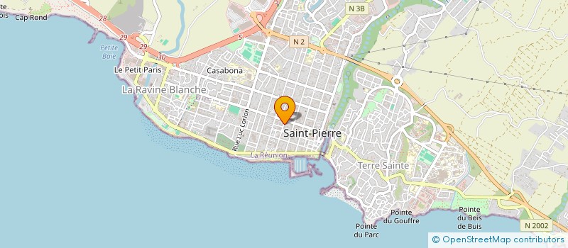 localisation de l'entreprise SCI FSC à SAINT-PIERRE