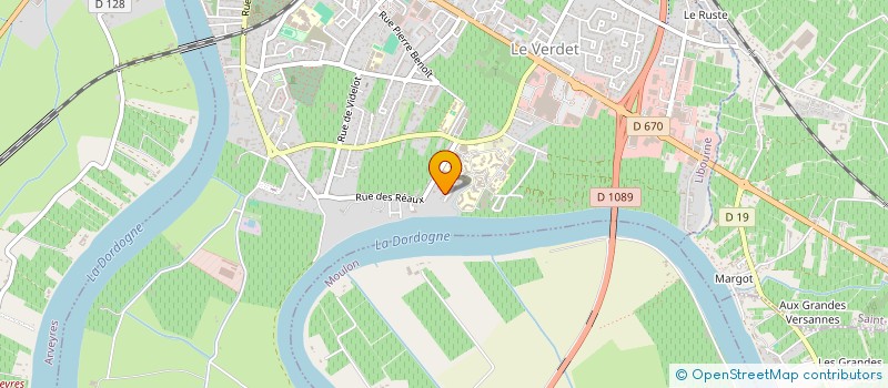 localisation de l'entreprise SCI FSC  LIBOURNE