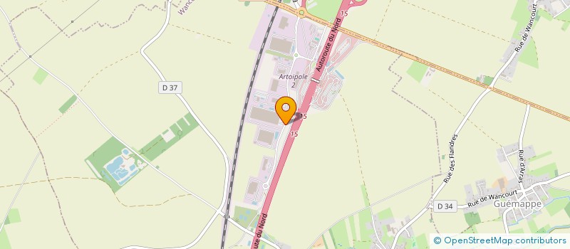 localisation de l'entreprise SCI FSC FEUCHY  WANCOURT