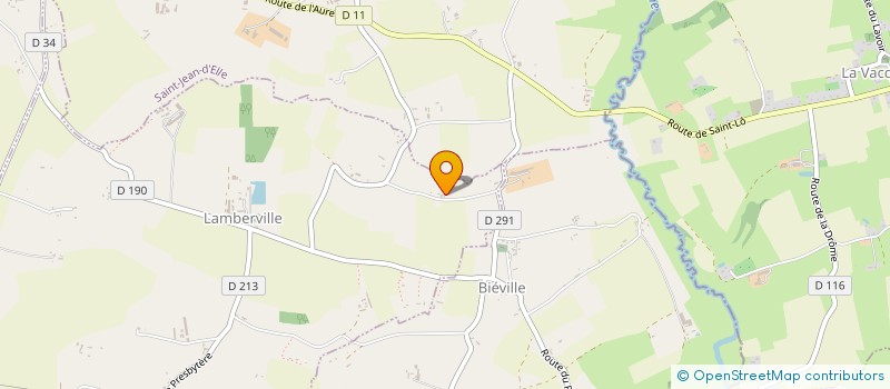 localisation de l'entreprise SCI FSG LE SAUSSEY  TORIGNY-LES-VILLES