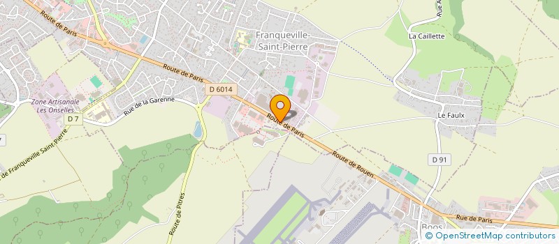 localisation de l'entreprise SCI FSP 539B  FRANQUEVILLE-SAINT-PIERRE