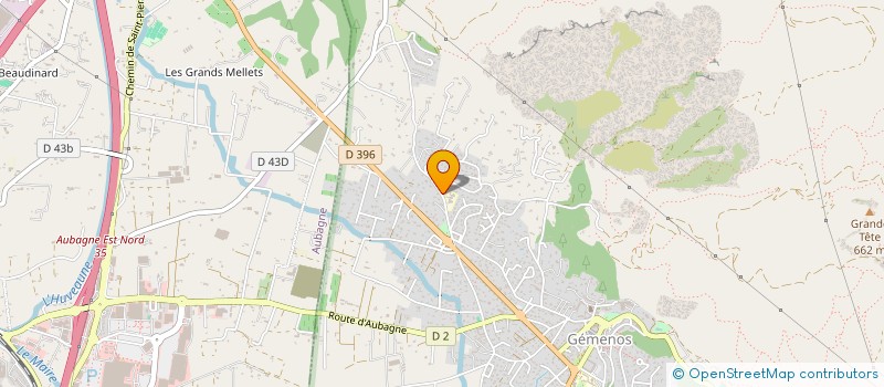 localisation de l'entreprise SCI FT  GEMENOS