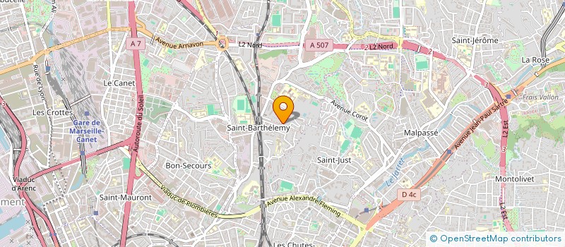 localisation de l'entreprise SCI FT à MARSEILLE