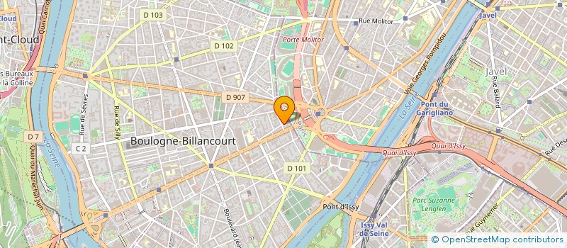 localisation de l'entreprise SCI FT à BOULOGNE-BILLANCOURT