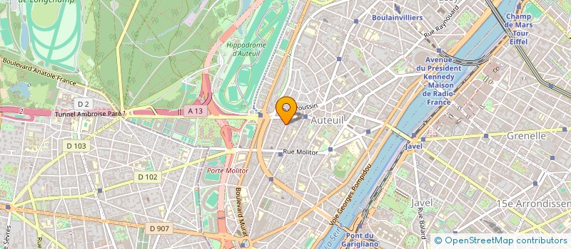 localisation de l'entreprise SCI FT PARTNER'S INVESTISSEMENTS  PARIS