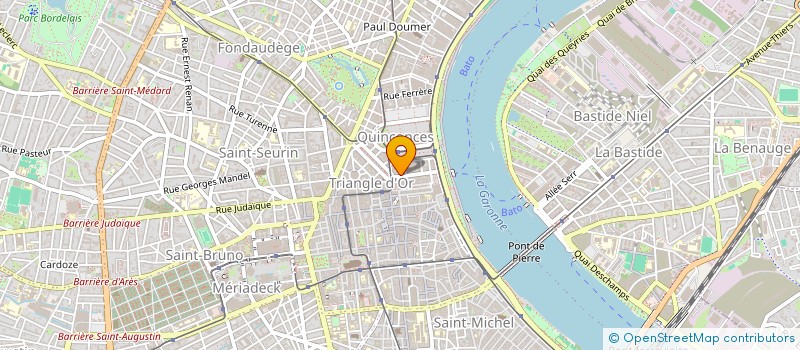 localisation de l'entreprise SCI FT PESSAC  BORDEAUX