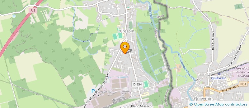 localisation de l'entreprise SCI FTGM  CRESPIN