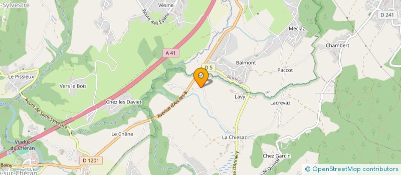 localisation de l'entreprise SCI FTI  VIUZ-LA-CHIESAZ