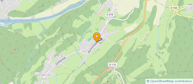 localisation de l'entreprise SCI FTM  BUSY