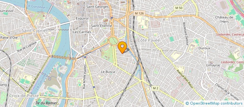 localisation de l'entreprise SCI FTM CAPITAL à TOULOUSE