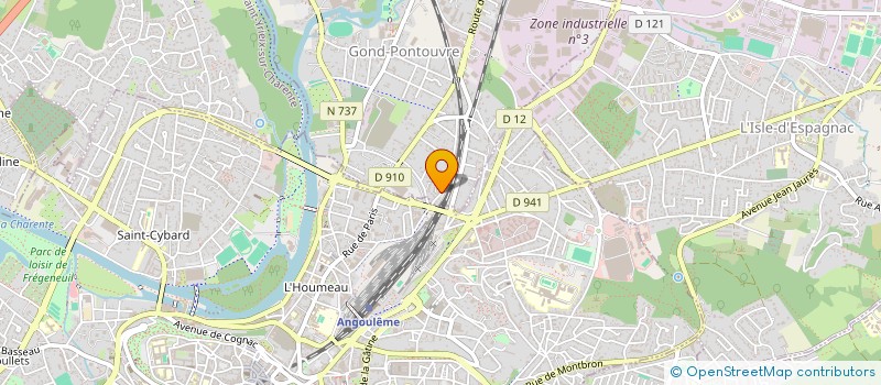 localisation de l'entreprise SCI FTM FUSION  GOND-PONTOUVRE