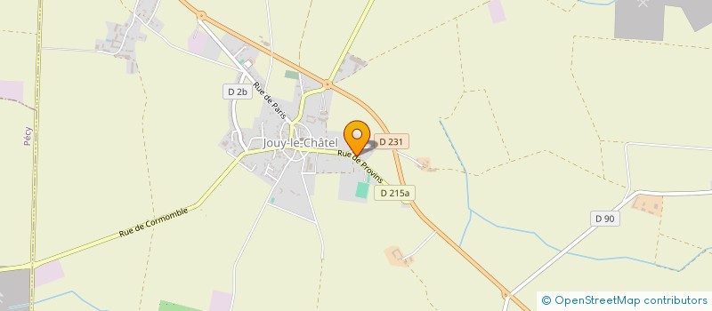 localisation de l'entreprise SCI FTP à JOUY-LE-CHATEL