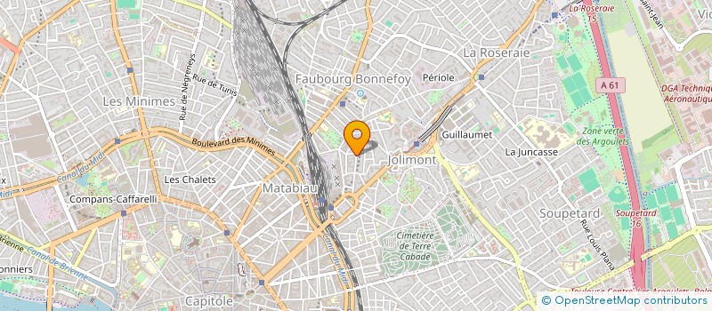 localisation de l'entreprise SCI FTP ELYSEE  TOULOUSE
