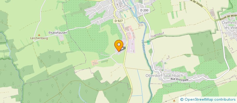 localisation de l'entreprise SCI FUCHS  WRTH
