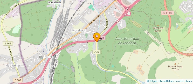 localisation de l'entreprise SCI FUCHS à MORSBACH