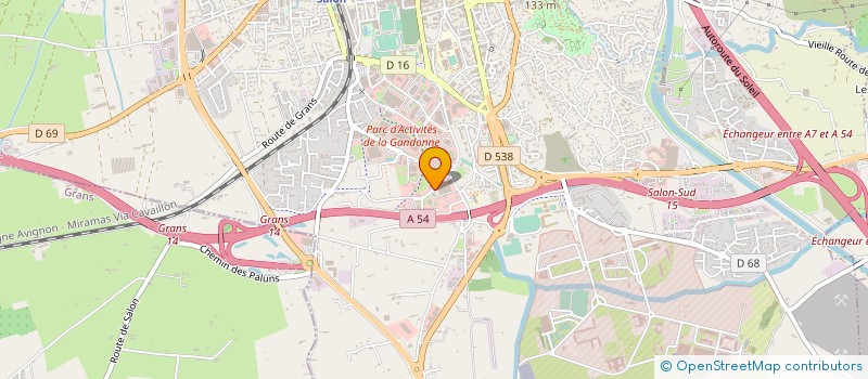 localisation de l'entreprise SCI FUCHSIA  SALON-DE-PROVENCE