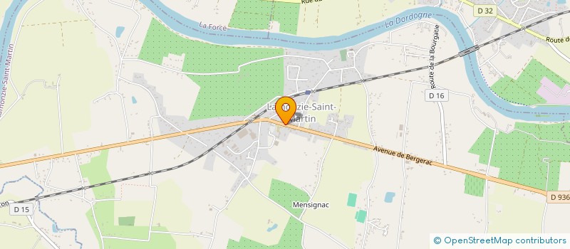 localisation de l'entreprise SCI FUENTES  LAMONZIE-SAINT-MARTIN