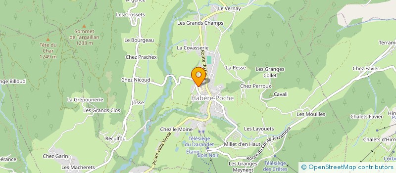 localisation de l'entreprise SCI FUERTE  HABERE-POCHE