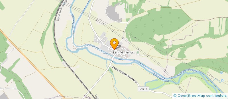 localisation de l'entreprise SCI FUGERE-GENET  RUGNY