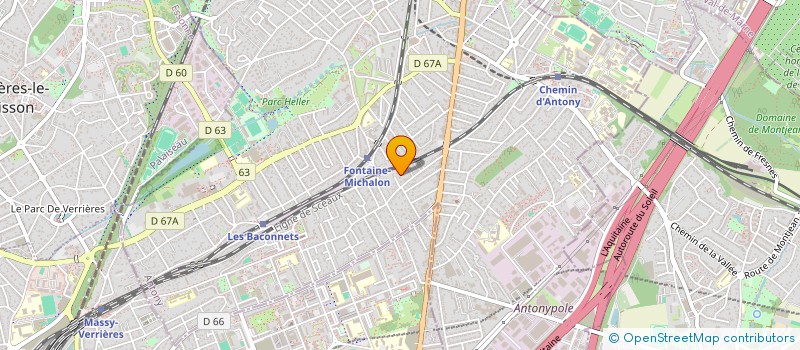 localisation de l'entreprise SCI FULACHER-FONTAINE à ANTONY