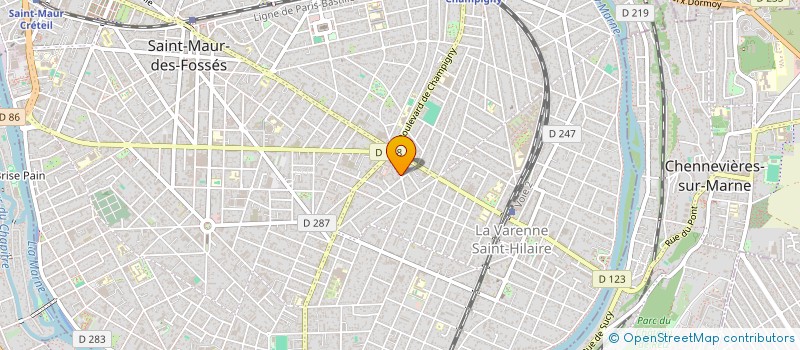 localisation de l'entreprise SCI FULTON à SAINT-MAUR-DES-FOSSES