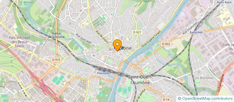 localisation de l'entreprise SCI FULYA  PONTOISE