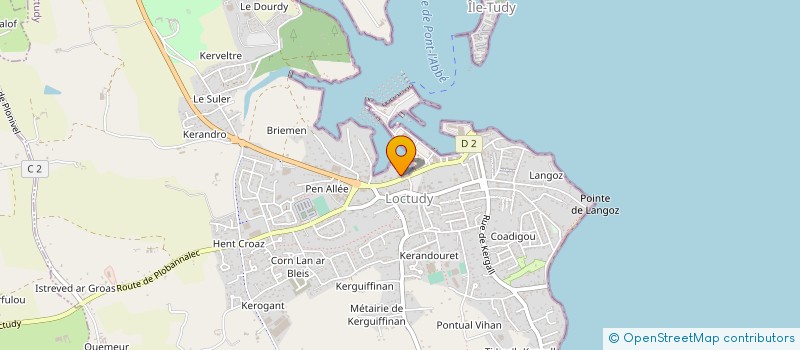localisation de l'entreprise SCI FUN OCEAN  LOCTUDY