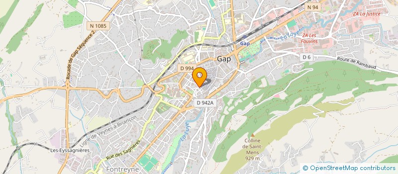 localisation de l'entreprise SCI FUNAUBIN à GAP