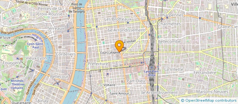 localisation de l'entreprise SCI FUNF  LYON