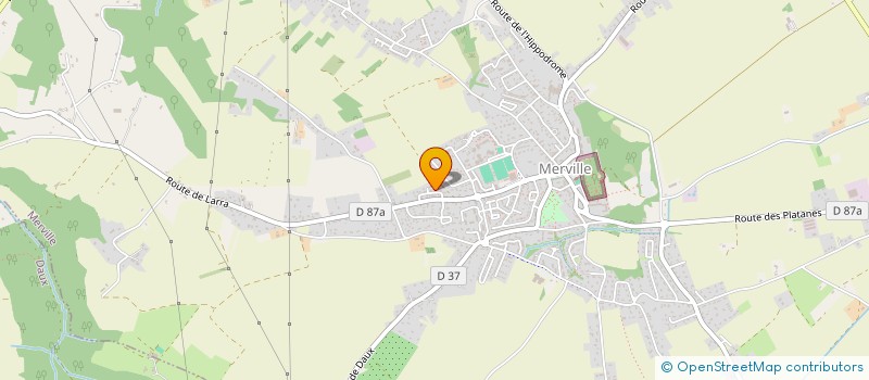 localisation de l'entreprise SCI FUNKY  MERVILLE