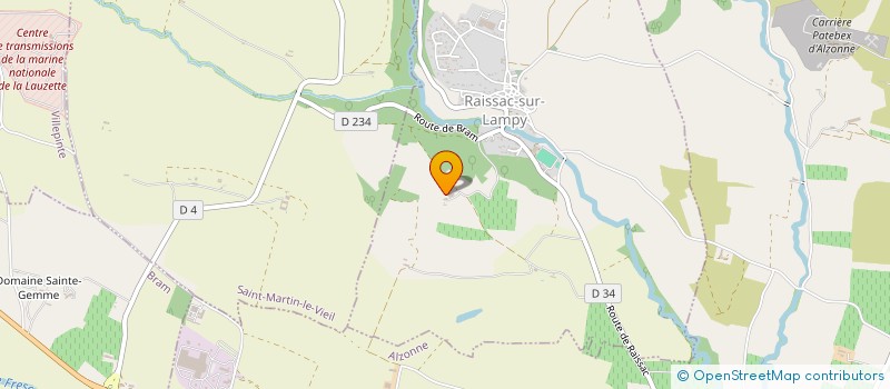 localisation de l'entreprise SCI FURGOLE  SAINT-MARTIN-LE-VIEIL