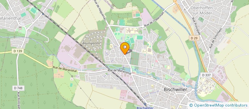 localisation de l'entreprise SCI FURKAN  BISCHWILLER