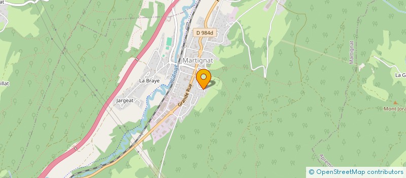 localisation de l'entreprise SCI FURLI  MARTIGNAT