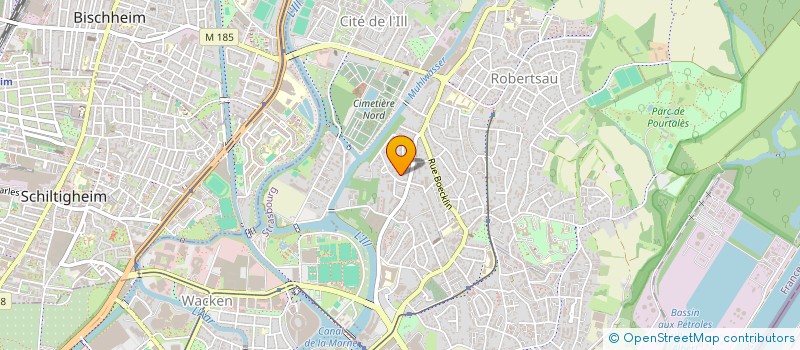 localisation de l'entreprise SCI FURSTENBERG  STRASBOURG