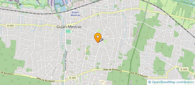 localisation de l'entreprise SCI FURTINVEST à GUJAN-MESTRAS