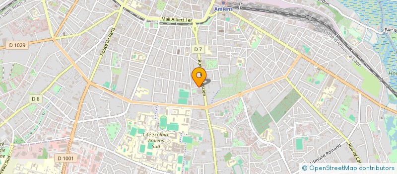 localisation de l'entreprise SCI FUSION à AMIENS