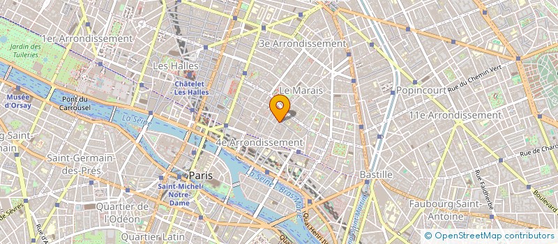 localisation de l'entreprise SCI FUSION  PARIS