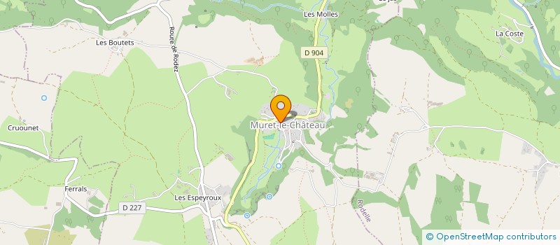 localisation de l'entreprise SCI FUSION CORY  MURET-LE-CHATEAU