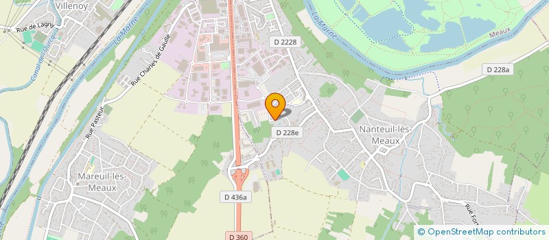 localisation de l'entreprise SCI FUTUR  NANTEUIL-LES-MEAUX