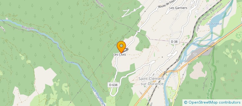 localisation de l'entreprise SCI FUTURA  GUILLESTRE